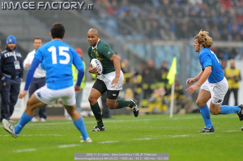 2009-11-21 Udine - Italia-Sud Africa 1190 JP Pietersen.jpg